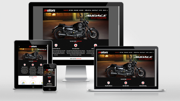 Theme Wordpress trung tâm bảo dưỡng Moto