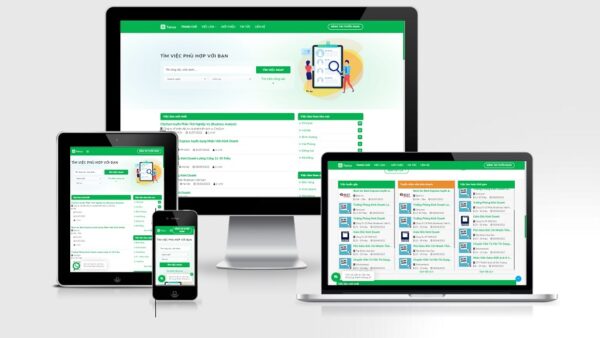 Theme Wordpress tuyển dụng, việc làm mẫu số 2