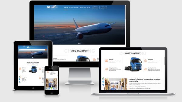 Theme Wordpress giới thiệu công ty vận tải, giao vận , logistics