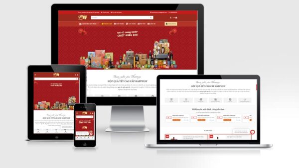 Theme Wordpress bán giỏ quà tết - quà tặng Tết 2024