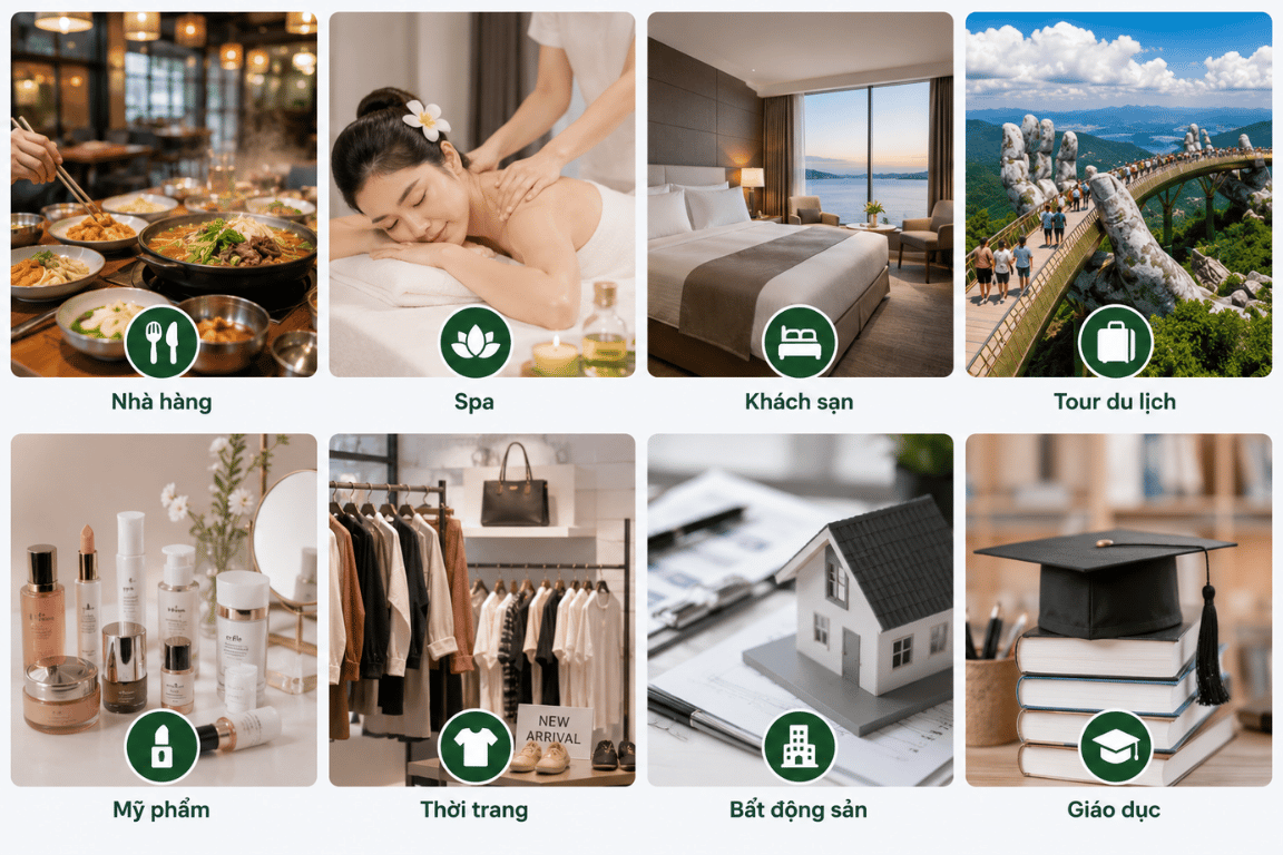 Booking Naver Blog cho các ngành hàng như spa, nhà hàng, khách sạn,...